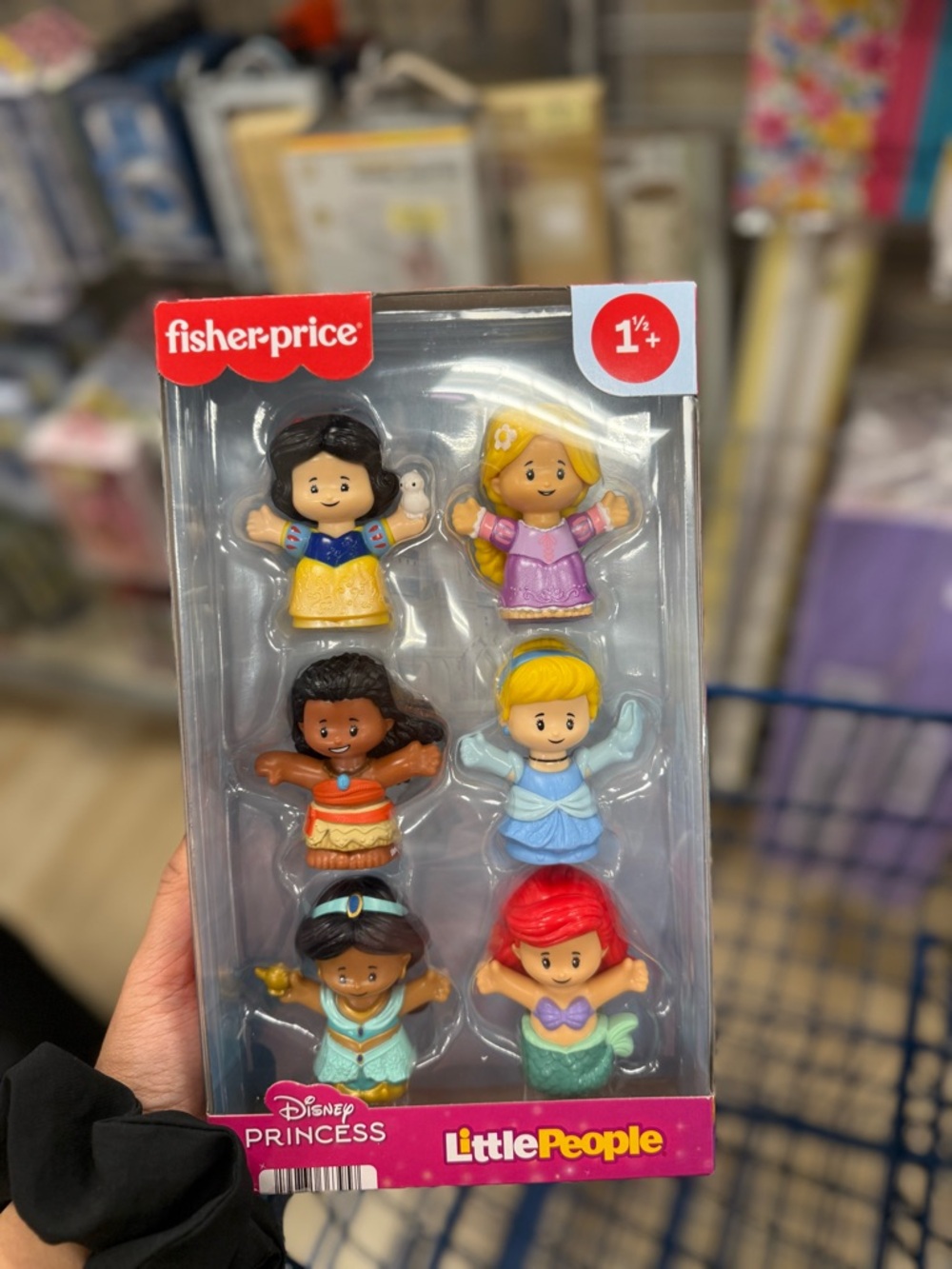 Fisher-Price Disney Princess Little People 6-Pack - Multicolor